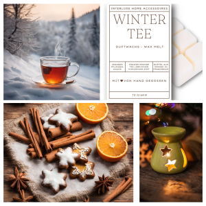 Interluxe Duftwachs - Winter Tee Wachsmelt mit Winterduft...