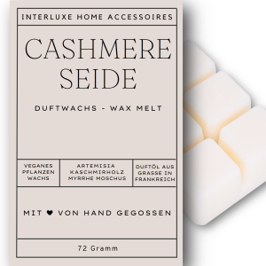 Interluxe Duftwachs 3er Sparset - Bestseller- Cashmere...