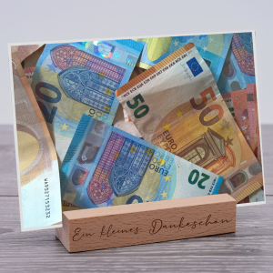 Interluxe Kartenhalter - Ein kleines Dankeschön