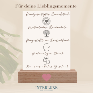 Interluxe Kartenhalter - Ein kleines Dankeschön
