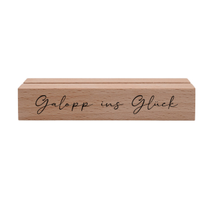 Interluxe Kartenhalter - Galopp ins Glück