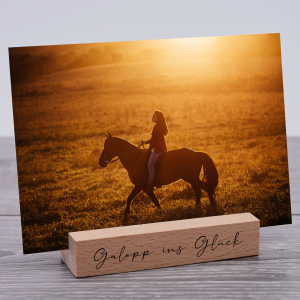 Interluxe Kartenhalter - Galopp ins Glück