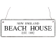 Shabby Vintage Dekoschild Holzschild BEACH HOUSE New England Stil