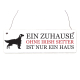 Shabby Vintage Schild Türschild EIN ZUHAUSE OHNE IRISH SETTER Hund Geschenk