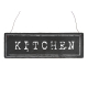 Shabby Vintage Schild Türschild KITCHEN Dekoration Küche Kochen Wegweiser