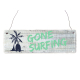 Holzschild Shabby Vintage Retro GONE SURFING "2" Strand See Meer Geschenk Surfer